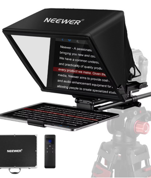Modulaire Teleprompter 12" met 15mm LWS Rod Clamp en App Control