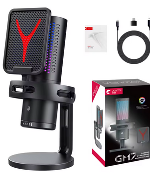 Professionele USB Condensator Microfoon Kit voor Gaming, Streaming en Podcast – Omnidirectionele Studio Microfoon voor PC en Laptop
