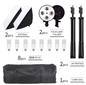 50 × 70 cm Softbox Set met 8 LED Lampen – Studio Verlichting Kit