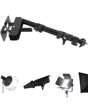 Wand Boom Arm voor Fotostudio – Draaibare Lichtarm tot 100 cm