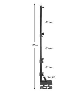 Wand Boom Arm voor Fotostudio – Draaibare Lichtarm tot 100 cm
