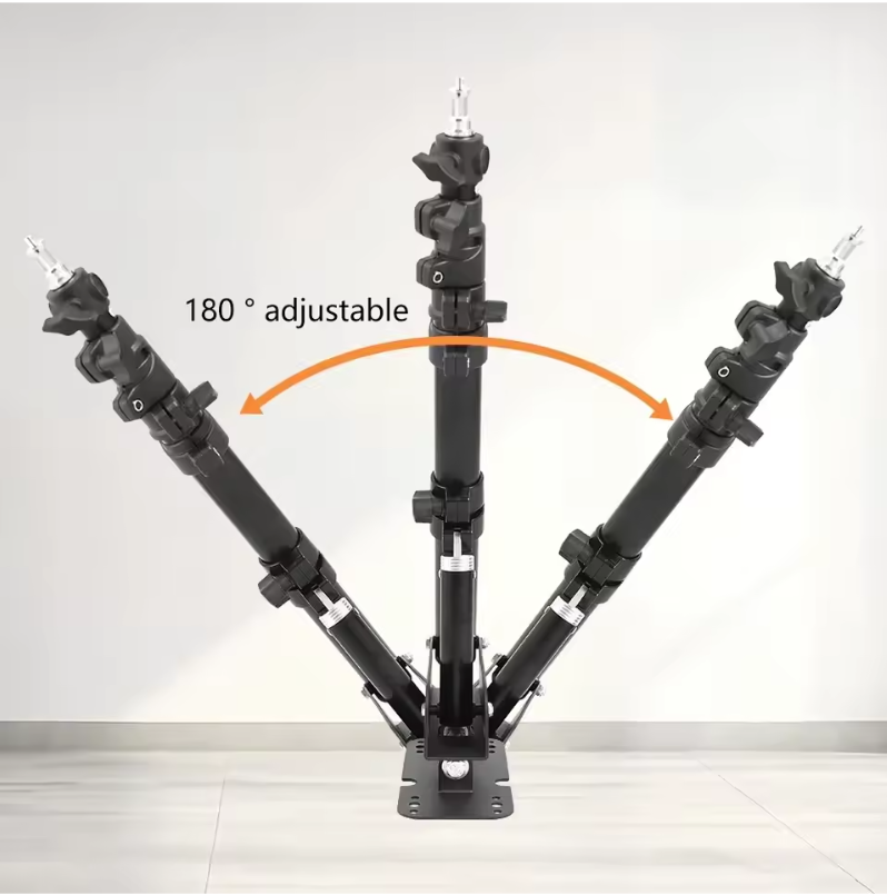 Wand Boom Arm voor Fotostudio – Draaibare Lichtarm tot 100 cm
