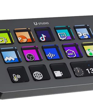 Productietool Console Controller voor Gaming, Office en Livestreaming – Programmeerbare Macro Controller voor Content Creators