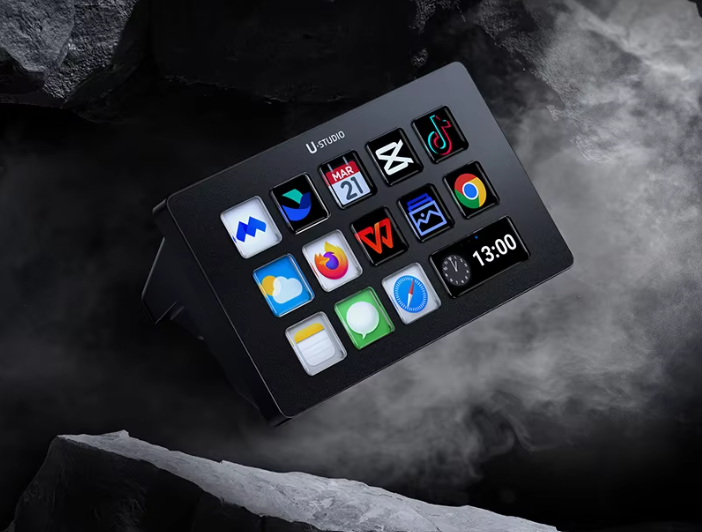 Productietool Console Controller voor Gaming, Office en Livestreaming – Programmeerbare Macro Controller voor Content Creators