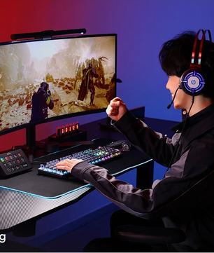 Productietool Console Controller voor Gaming, Office en Livestreaming – Programmeerbare Macro Controller voor Content Creators