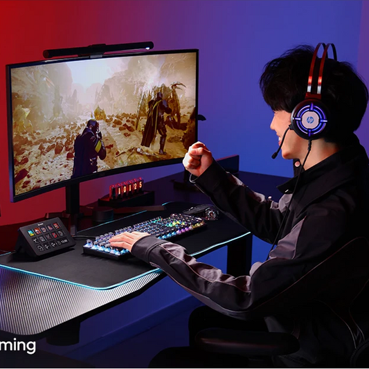 Productietool Console Controller voor Gaming, Office en Livestreaming – Programmeerbare Macro Controller voor Content Creators