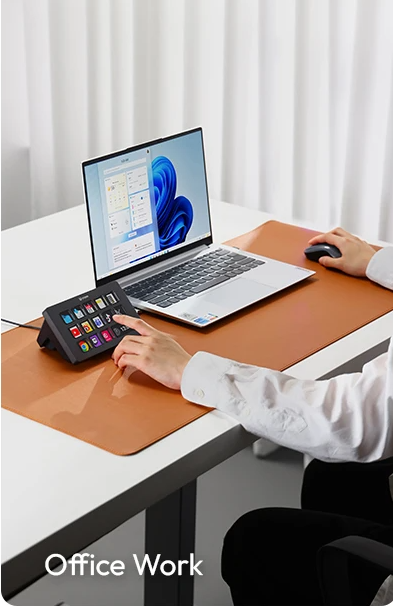 Productietool Console Controller voor Gaming, Office en Livestreaming – Programmeerbare Macro Controller voor Content Creators