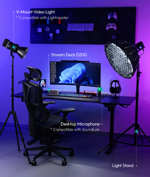 Productietool Console Controller voor Gaming, Office en Livestreaming – Programmeerbare Macro Controller voor Content Creators