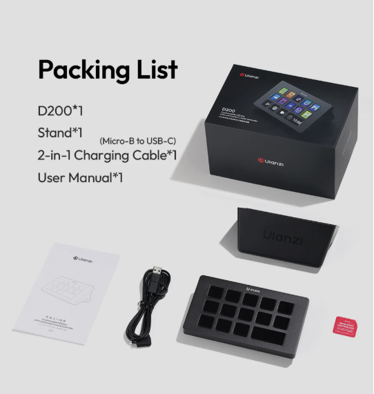 Productietool Console Controller voor Gaming, Office en Livestreaming – Programmeerbare Macro Controller voor Content Creators