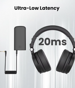 Professionele Draadloze Studio Koptelefoon met Bluetooth, Lage Latentie en Bedrade DJ-Modus