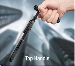 Set van 2 Aluminium Handgrepen voor Smartphone Video Rig – 360° Draaibare Side en Top Handles voor Filmen en Vloggen