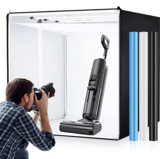 Professionele Fotostudio Lichtbox – Grote Productfotografie Tent met 4 LED Panelen en Dimbare Verlichting