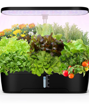 Hydroponische Kruidentuin met LED Groeilamp – Indoor Kweek Systeem met Timer en Waterreservoir