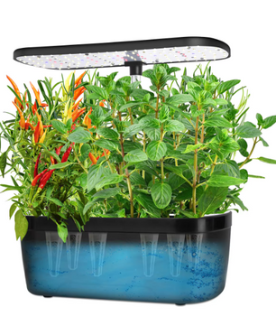 Hydroponische Kruidentuin met LED Groeilamp – Indoor Kweek Systeem met Timer en Waterreservoir