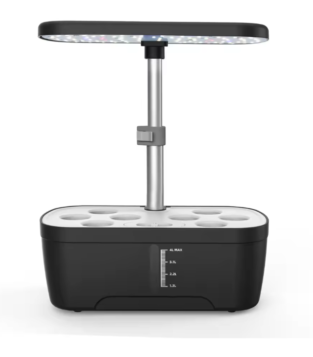 Hydroponische Kruidentuin met LED Groeilamp – Indoor Kweek Systeem met Timer en Waterreservoir