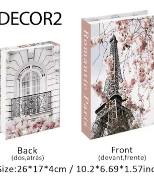 Decoratieve Nep Boeken Opbergbox – Designer Coffee Table Boek Decoratie