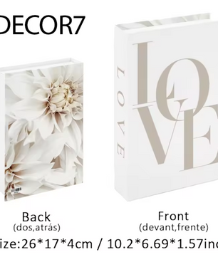 Decoratieve Nep Boeken Opbergbox – Designer Coffee Table Boek Decoratie