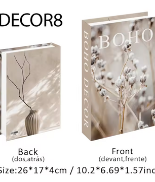 Decoratieve Nep Boeken Opbergbox – Designer Coffee Table Boek Decoratie