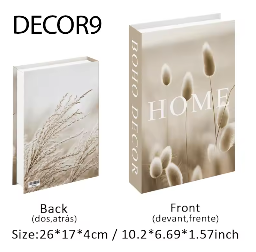 Decoratieve Nep Boeken Opbergbox – Designer Coffee Table Boek Decoratie