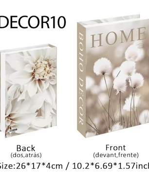 Decoratieve Nep Boeken Opbergbox – Designer Coffee Table Boek Decoratie