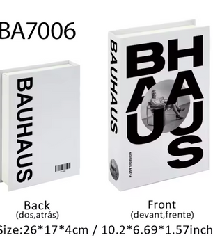 Decoratief Nepboek met Opbergruimte – Luxe Open Fake Book Opbergdoos voor Salontafel, Kast en Interieurdecoratie