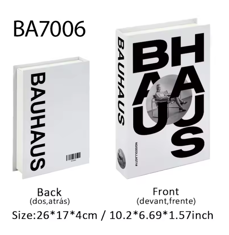 Decoratief Nepboek met Opbergruimte – Luxe Open Fake Book Opbergdoos voor Salontafel, Kast en Interieurdecoratie