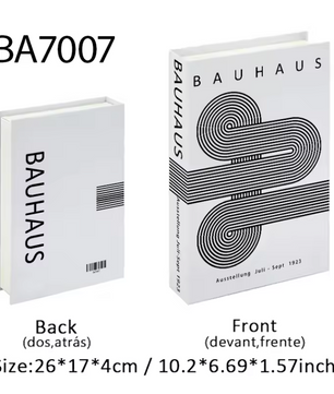 Decoratief Nepboek met Opbergruimte – Luxe Open Fake Book Opbergdoos voor Salontafel, Kast en Interieurdecoratie