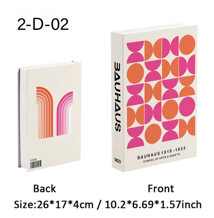 Decoratief Nepboek met Opbergruimte – Luxe Open Fake Book Opbergdoos voor Salontafel, Kast en Interieurdecoratie