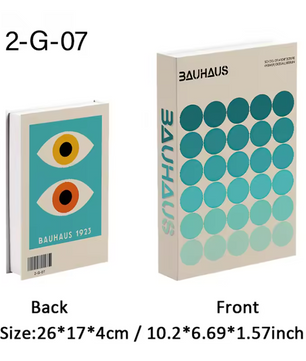 Decoratief Nepboek met Opbergruimte – Luxe Open Fake Book Opbergdoos voor Salontafel, Kast en Interieurdecoratie