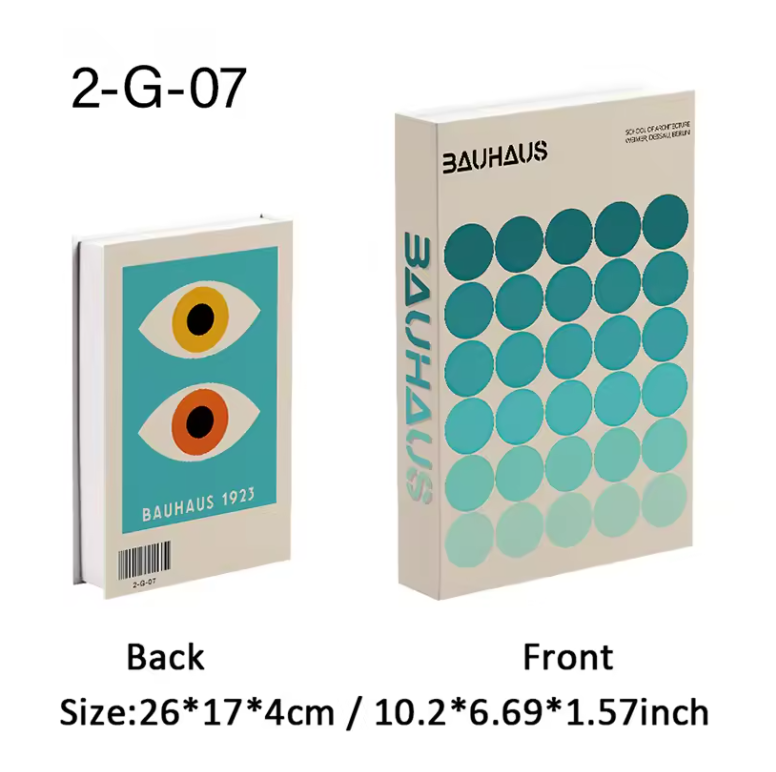 Decoratief Nepboek met Opbergruimte – Luxe Open Fake Book Opbergdoos voor Salontafel, Kast en Interieurdecoratie