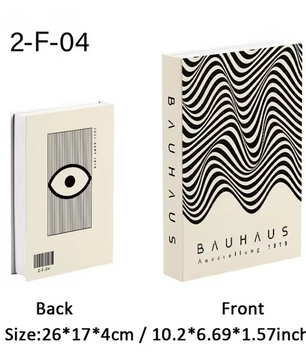 Decoratief Nepboek met Opbergruimte – Luxe Open Fake Book Opbergdoos voor Salontafel, Kast en Interieurdecoratie