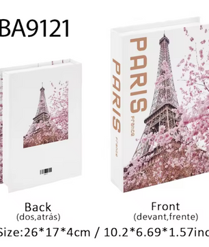 Decoratief Nepboek met Opbergruimte – Luxe Open Fake Book Opbergdoos voor Salontafel, Kast en Interieurdecoratie