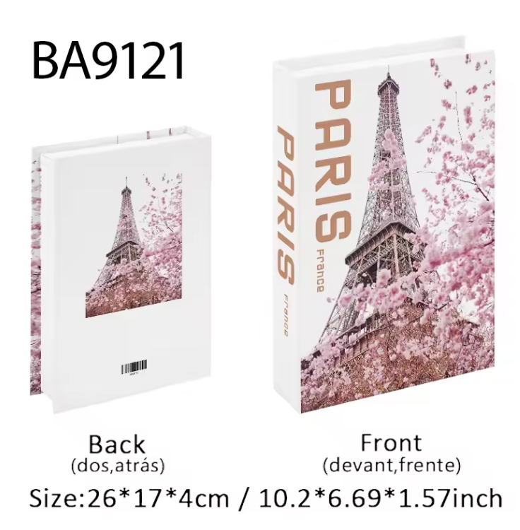 Decoratief Nepboek met Opbergruimte – Luxe Open Fake Book Opbergdoos voor Salontafel, Kast en Interieurdecoratie