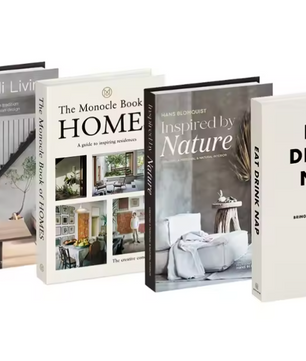 Set van 4 Decoratieve Faux Boeken – Stijlvolle Designer Decoratie voor Salontafel, Boekenkast en Interieur