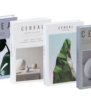 Set van 4 Decoratieve Faux Boeken – Stijlvolle Designer Decoratie voor Salontafel, Boekenkast en Interieur