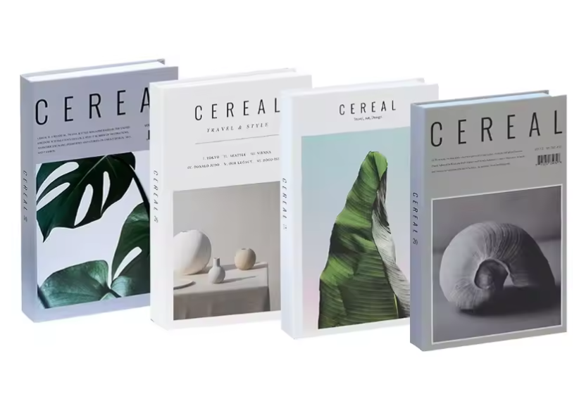 Set van 4 Decoratieve Faux Boeken – Stijlvolle Designer Decoratie voor Salontafel, Boekenkast en Interieur