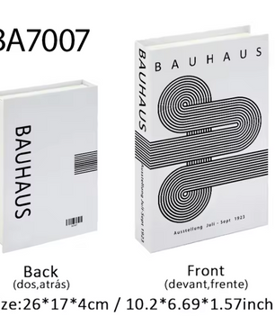 Decoratieve Faux Boek Opbergdoos – Luxe Interieurdecoratie voor Salontafel en Boekenkast