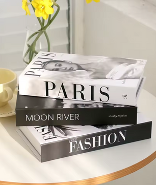 Set van 3 Decoratieve Faux Boeken – Designer Interieurdecoratie voor Salontafel en Boekenkast