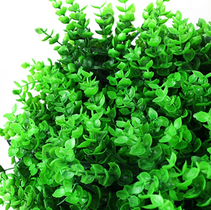 Set van 12 Kunsthaag Panelen – Kunst Buxus Wandpanelen voor Groene Wanddecoratie