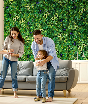 Set van 12 3D Kunsthaag Wandpanelen – Groene Buxus Plantwand voor Privacy en Decoratie