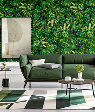 Set van 12 3D Kunsthaag Wandpanelen – Groene Buxus Plantwand voor Privacy en Decoratie