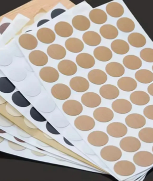 Set van 54 Zelfklevende Schroefgat Stickers – Houten Meubel Afdekdopjes