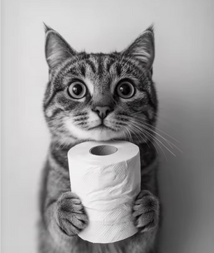 Grappige Dieren Toilet Poster – Humoristische Canvas Badkamer Wanddecoratie