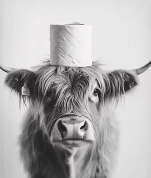 Grappige Dieren Toilet Poster – Humoristische Canvas Badkamer Wanddecoratie