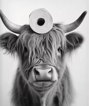 Grappige Dieren Toilet Poster – Humoristische Canvas Badkamer Wanddecoratie