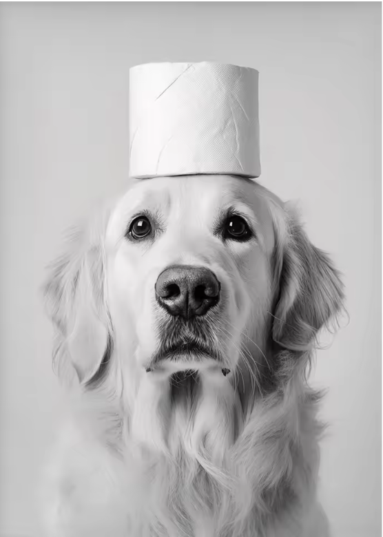 Grappige Dieren Toilet Poster – Humoristische Canvas Badkamer Wanddecoratie