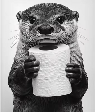 Grappige Dieren Toilet Poster – Humoristische Canvas Badkamer Wanddecoratie