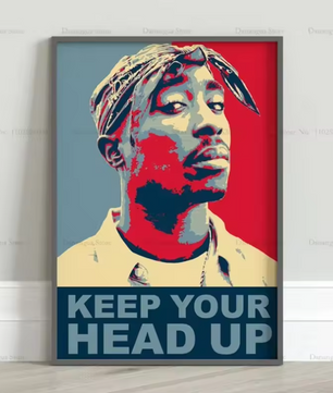 Hip Hop Rap Poster Canvas – Muziek Legende Album Wanddecoratie
