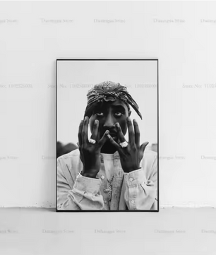 Hip Hop Rap Poster Canvas – Muziek Legende Album Wanddecoratie