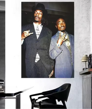 Hip Hop Rap Poster Canvas – Muziek Legende Album Wanddecoratie